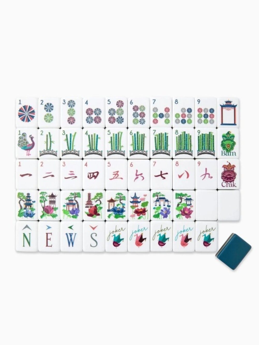 NEW UNOPENED OH MY MAHJONG GATSBY TILE SET in perfect condition